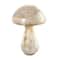 Champagne Glass Mushroom Handmade Glossy Weathered Sculpture Set